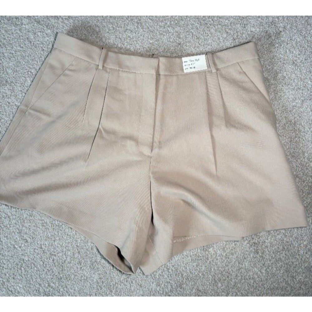 Abercrombie and Fitch Tailored Pleated 4.5 inch Short NWT | Women's XL